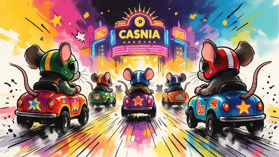 Ontwerpen Van Meeslepende Muizen Casino Spel Kunst 3